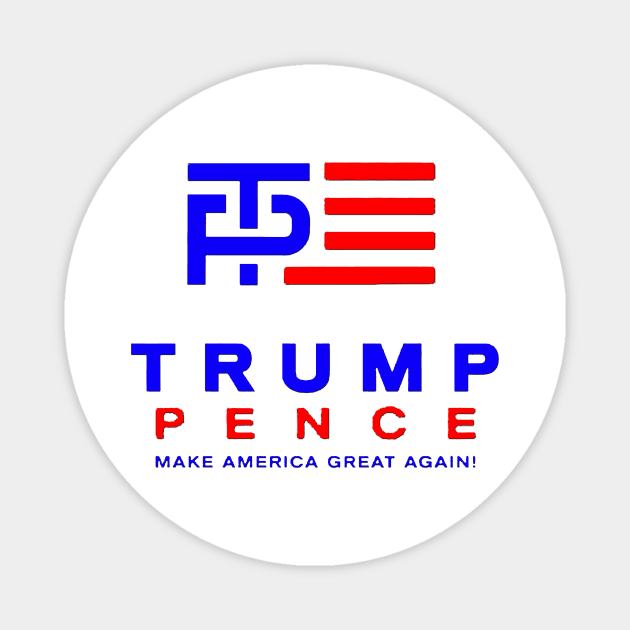 Trump and Pence Magnet by psanchez